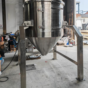 Tự động 100L 200L 300L 500L dọc Ribbon Mixer đường ca cao mật ong bột khô máy xay sinh tố - Product Image 5