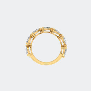 แหวนประดับเพชรทรงลูกแพร์ 1.40 กะรัต แบบฝังกรงเล็บ รูปทรงผสม - Product Image 4