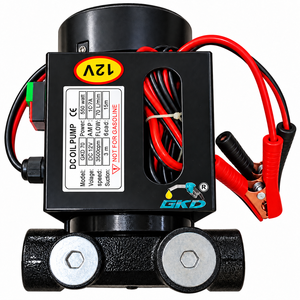 Pompe à huile GKD DC 12V 550W auto-amorçante pour transfert de diesel, modèle GKDDC70, non destinée à la carburant essence, montage mural ou sur pied. - Product Image 2
