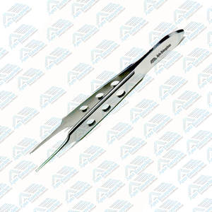 8,5 Cm Bishop Harman Iris Fórceps 3,25 Pulgadas 0,8 Mm Puntas dentadas 1X2 Dientes Laboratorio médico Instrumento médico - Product Image 6