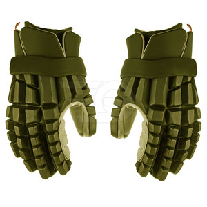 Lacrosse Gloves Men Youth Pro Style Breathable <b>Padded</b> Palm Strong Grip Protection Outdoor Sports <b>Practice</b> Equipment - Product Image 2