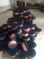 Brosse 100% Qualité Supérieure Tayyab Artisanat Européen en Poils de Buffle, Bœuf et Cheval Noirs et Bruns, 6-20 Pouces, Matériau Organique