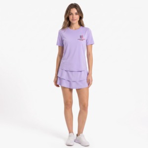 T-shirt à manches courtes pour femme, séchage rapide, respirant, coupe ample, vêtements de sport, logo personnalisé - Product Image 2