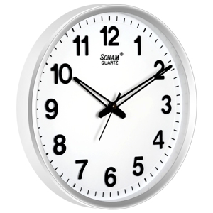 510mm Jumbo round <b>Wall</b> <b>Clock</b> – 20 Inch Large Format Modern Quartz <b>Clock</b> – <b>Silent</b> Non-Ticking Decorative Analog <b>Clock</b> for Office - Product Image 4