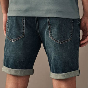 Derniers modèles de shorts en jean pour hommes, logos/couleurs personnalisés, respirants, confortables, qualité supérieure, tendance, shorts en jean pour hommes - Product Image 2