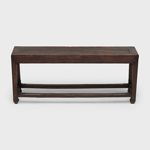 Modern Low Plank Top <b>Table</b> Handcrafted Solid <b>Wood</b> <b>Rustic</b> Coffee and Center <b>Table</b> with Minimalist Farmhouse Design - Product Image 5