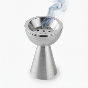 Luxury Hammered Gold <b>Bakhoor</b> Burner Metal Arabic Censer Mubkhar for <b>Oud</b> Charcoal Incense Holder Ramadan Home Decor Gift On Sale - Product Image 5