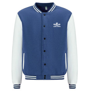 Warm Padded Winter <b>Jacket</b> With Classic Sleeve Design <b>Men</b> Letterman <b>Jacket</b> For Outdoor Activities - Product Image 1