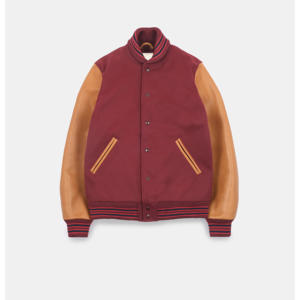 Chaqueta Varsity Personalizada para Hombre, Estilo Béisbol, Ropa Casual para Exteriores, Diseño Duradero y Moderno - Product Image 1