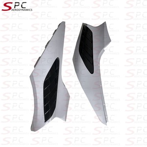 Guardabarros Delantero Estilo V de Fibra de Carbono Seca SPC para Mclaren <span class=keywords><strong>720S</strong></span>, Guardabarros Delantero de Fibra de Carbono para <span class=keywords><strong>720S</strong></span>, Guardabarros Delantero con Rejillas - Product Image 2