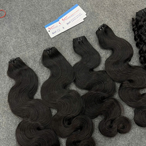 ผมต่อแบบ Body Wave สีธรรมชาติ ผมแท้เวียดนาม 100% ผู้จัดจำหน่ายยอดนิยม - Product Image 4