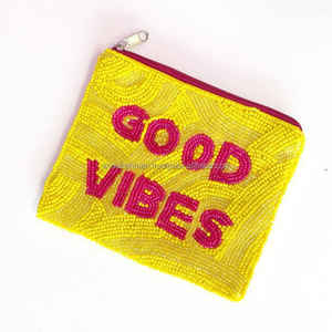 Unique Seed Beads Embroidery Clutch Hand Purce for Women Girls Handcrafted Seed Beaded Clutch Hand Bag for Women Girl Stylish - Product Image 4