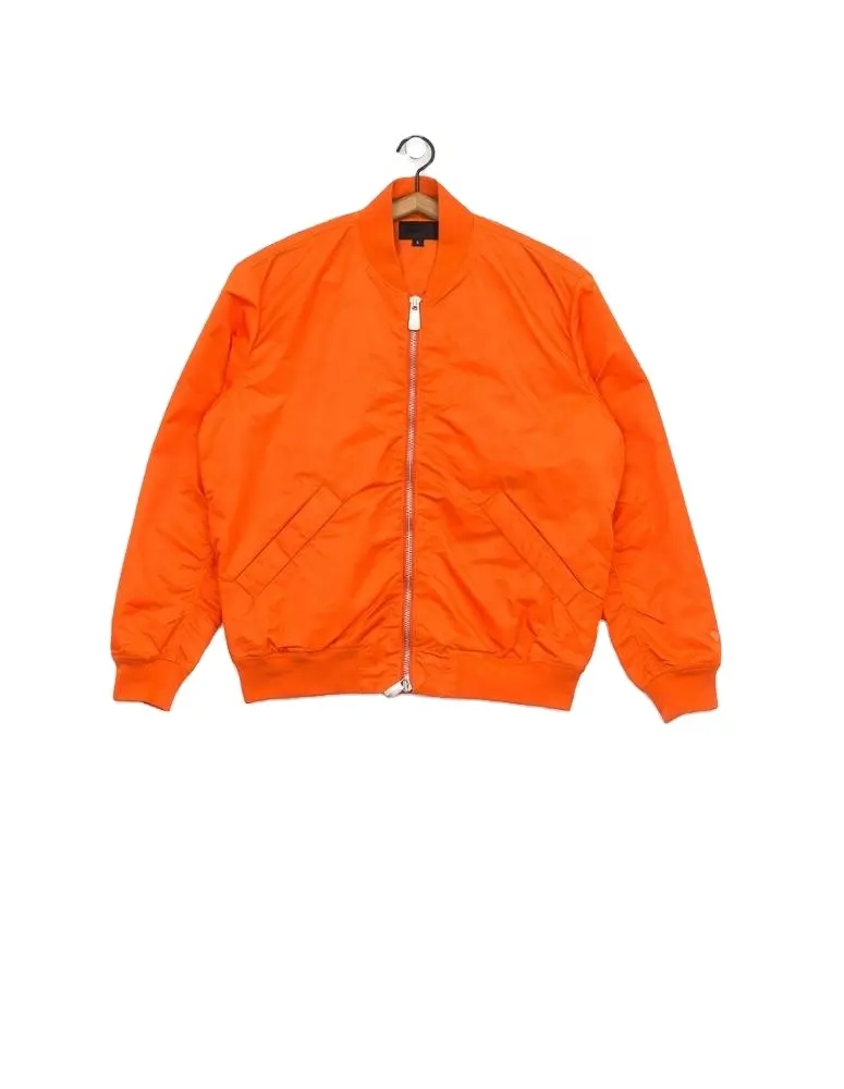 Top Sale Orange Männer Bomber jacken Letter Man Printed Plus Size Jacken Mode Herren Bomber jacke