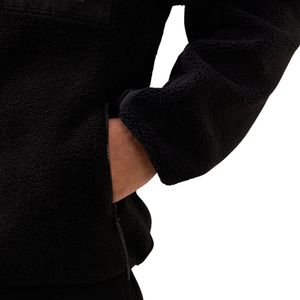 <b>Mens</b> Sherpa Fleece Funnel Neck <b>Jacket</b> Full Zip Thermal Winter Outerwear Warm Casual Outdoor Sportswear Coat - Product Image 5