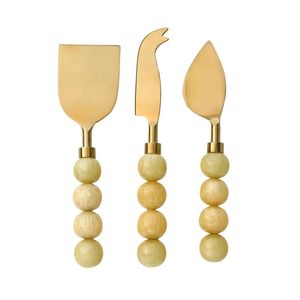 Best Quality Design Stainless Steel Cheese Knife Resin Cheese Knife MOP Cheese Knife <b>Wood</b> Cheese Knife At low wholesale Price - Product Image 4