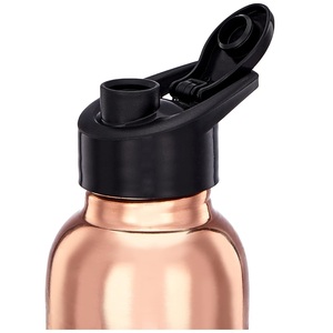Botella de Agua de Cobre Puro Inspirada en la Ayurveda con Acabado Martillado Elegante, Vajilla con Estilo para la Hidratación Diaria - Product Image 5