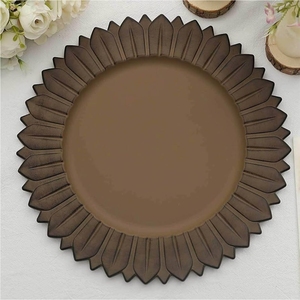 Luxury Beaded Wooden Charger <b>Plate</b> Round Solid Wood Serving Dish Tableware for Wedding Event Restaurant Dinner Table <b>Decor</b> <b>Plate</b> - Product Image 5