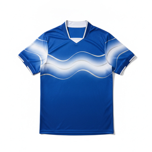 Ensemble d'uniformes de football personnalisés imprimés par transfert thermique – Kits de maillots de football sur mesure avec nom d'équipe et lettres – Haute qualité, anti-plis, pour équipes - Product Image 1