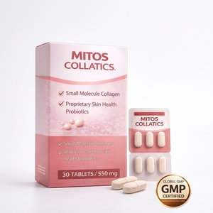 Complément alimentaire Mitos Flex pour la santé de la peau, collagène à petites molécules pour adultes, avec probiotiques, OEM ODM - Product Image 2