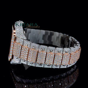 Montre de luxe en moissanite diamantée, best-seller, élégante et tendance, pour hommes, femmes et occasions spéciales, disponible à la vente - Product Image 3