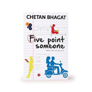 หนังสือ Five Point Someone โดยผู้เขียนเชตัน บากัต ฉบับปกอ่อน พิมพ์แบบสั่งทำพิเศษ - Product Image 1