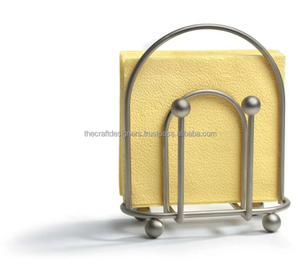 Porte-serviettes nickelé bonne qualité porte-serviettes en tissu pour hôtels et restaurants accessoires de table prix bon marché - Product Image 4