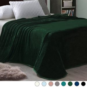 Couverture en polyester Raschel de luxe, 3 kg, solide, douce et chaude, pour la maison ou l'hôtel - Product Image 3