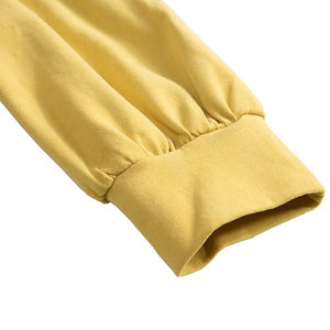 Solid Color Ladies Classic Style Hoodies Short Length Cropped Hooded <b>Jumper</b> Comfortable <b>Fitted</b> Adjustable Waist Crop Hood - Product Image 4