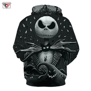 Alien Print Winter Hoodies Vintage Meilleure Qualité Nouveau Design Oversized Youth Clothing Animal Hoodie - Product Image 4