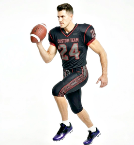 Custom Team name Soccer Football Uniform in Custom Color Breathable American Football Uniform Set Hot Selling at Wholesale - Product Image 5