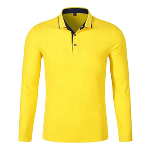 เสื้อโปโลถักไหมพรมสีพื้นเรียบง่าย สไตล์พื้นฐาน กระดุมติด ผ้าฝ้าย 100% แขนสั้น เสื้อสเวตเตอร์ผู้ชาย - Product Image 1