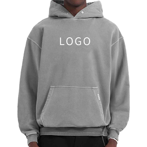 Sudadera con Capucha Rosa Extra Grande de Alta Calidad para Hombre, Informal, de Forro Polar, Color Sólido, con Logotipo Estampado en la Parte Delantera, Manga Larga, para Otoño - Product Image 3
