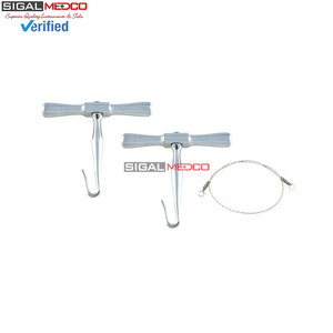 Kit d'instruments chirurgicaux orthopédiques en acier inoxydable avec poignées ergonomiques pour la coupe osseuse, réutilisable, professionnel, pour traumatismes - Product Image 3