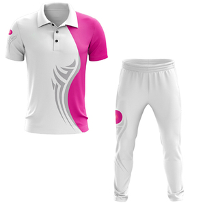 <b>Custom</b> Cricket Jerseys Sublimation Sports Uniforms Plain Design <b>Lighter</b> Jersey Polo Shirt New Sublimated Design - Product Image 4