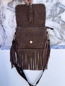 กระเป๋าหนังวัวแท้ดีไซน์ใหม่ น้ำหนักเบา สะพายข้างสำหรับผู้หญิง ทำด้วยมือ กระเป๋าถือและกระเป๋าสะพาย - Product Image 5