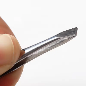 Pince à épiler professionnelle pour sourcils, en acier inoxydable, réutilisable, légère, à pointe droite, extracteur de sourcils pour hommes, ANAAIF - Product Image 4