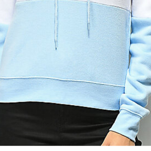 เสื้อฮู้ดผู้หญิงคุณภาพสูง ผ้าฟลีซเนื้อแน่น 100% ผ้าฝ้าย ไม่ยับ พร้อมเชือกผูก - Product Image 3