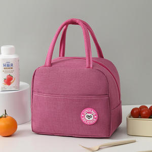 Professional Denim Blue Insulated Lunch Tote Large Capacity Leakproof Food <b>Storage</b> Handbag for Work Travel Snacks - Product Image 2