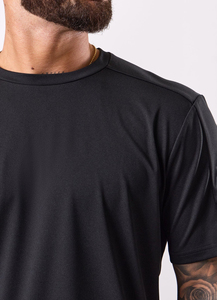 High Quality 100% Cotton <b>Tshirts</b> for Men Oversized White Blank T-Shirt Custom DTG Printing Plus Size Wholesale - Product Image 4