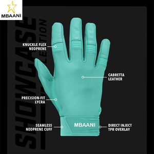 Guantes de Bateo de Béisbol para Adultos - Guantes Duraderos de Cuero Cabretta Completo - Product Image 5