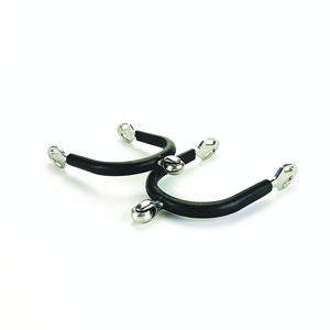<b>Roller</b> Spurs Stainless Steel English Spurs, <b>Rubber</b>-covered, flexible Equestrian Spurs for Men and Women,1 Pair For Men and Women - Product Image 2