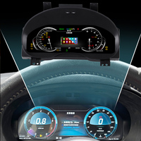 Tableau de bord numérique Baoshang 12,3 pouces pour Subaru Forester, écran LCD, 2013-2018, compteur de vitesse numérique pour voiture