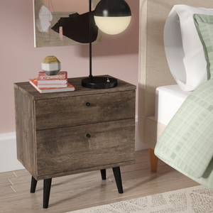 Table de chevet faite à la main de style simple et moderne meilleur produit d'Indonésie en bois massif pour la chambre à coucher ou la maison pour le salon - Product Image 5