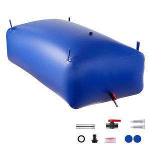 Sacca per Acqua Pieghevole Portatile da 264,2 Galloni, Contenitore Morbido Resistente agli Strappi e alle Perdite per Escursionismo - Product Image 1