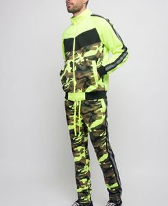 Conjunto Deportivo Premium para Hombre, Reflectante, Color Neón, Casual, Ecológico, Transpirable, Corte Regular, Poliéster/Algodón, Hecho en EE. UU. - Product Image 2