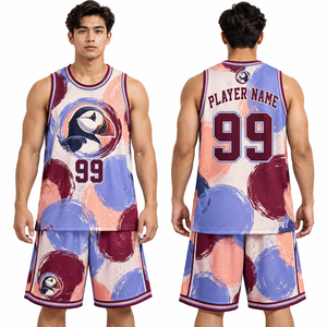 Uniformes de Baloncesto para Club, Camisetas y Pantalones Cortos, Diseño Personalizado con Logotipo, Ropa Deportiva, Artículos Atléticos, Pedidos al por Mayor, Nombres Personalizados - Product Image 2