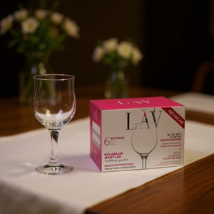 Copa de Vino de Vidrio COPA 6U 320cc con Forma de Campana, 6 Unidades - Product Image 3