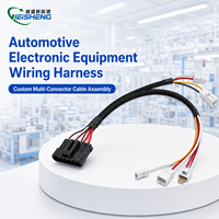 Harness Kabel 3Pin Model JST dengan Kabel Berkode Multi-Warna untuk Instalasi Otomotif & Elektronik