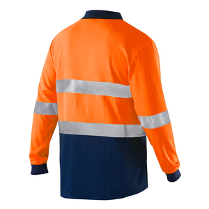 เสื้อโปโลแขนยาวแบบสะท้อนแสงรุ่นใหม่มาแรง สั่งซื้อขั้นต่ำน้อย น้ำหนักเบา เหมาะสำหรับงานอุตสาหกรรม เสื้อโปโลผู้ชาย - Product Image 2
