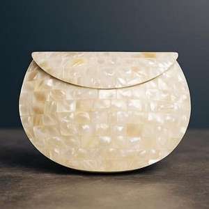 Sacs à main Tradnary avec incrustations de nacre blanche et chaînes à motif géométrique pour femmes – Sacs et pochettes tendance - Product Image 2